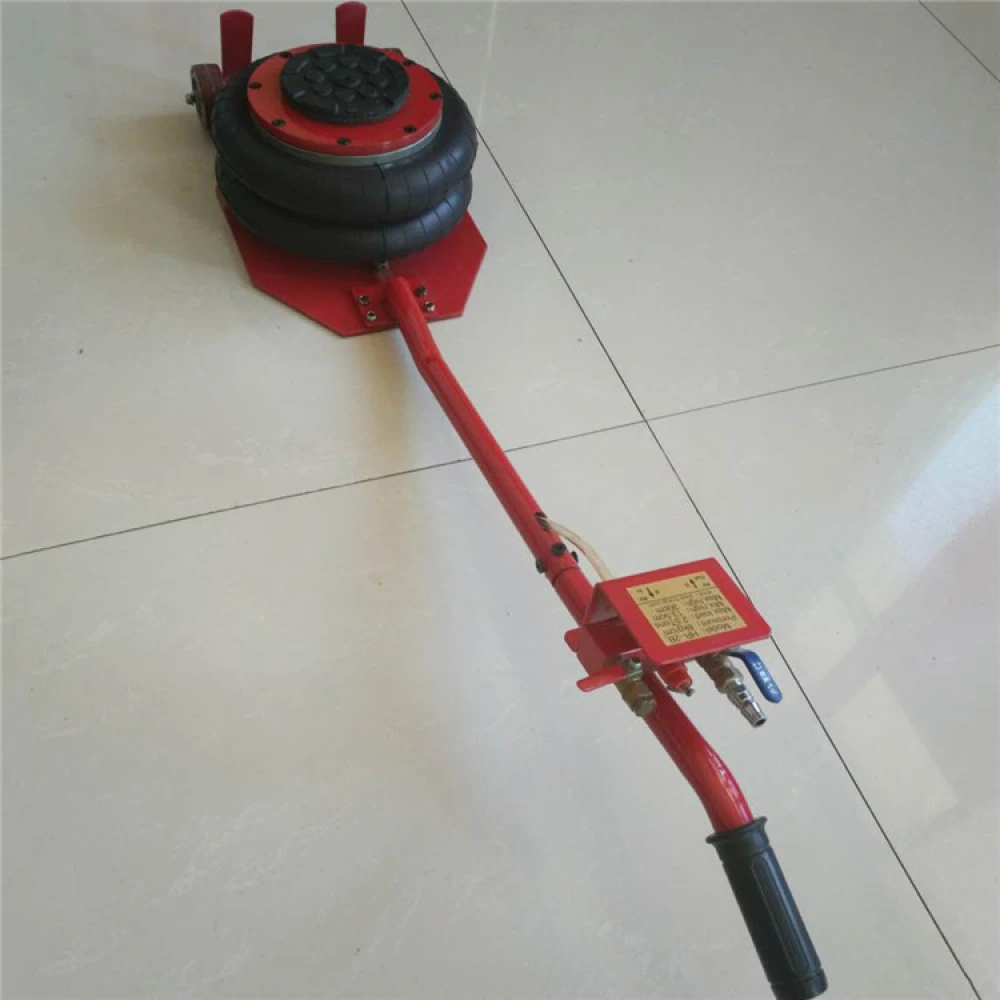 Pneumatisk domkraft 3 ton med trippel luftkudde för bilar