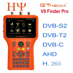 GTmedia V8 Finder Pro: satellitmätare DVB-S2 DVB-T2 DVB-C