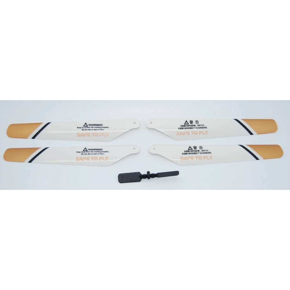 Vista frontal del helicóptero radio control modelo 6809 color rojo