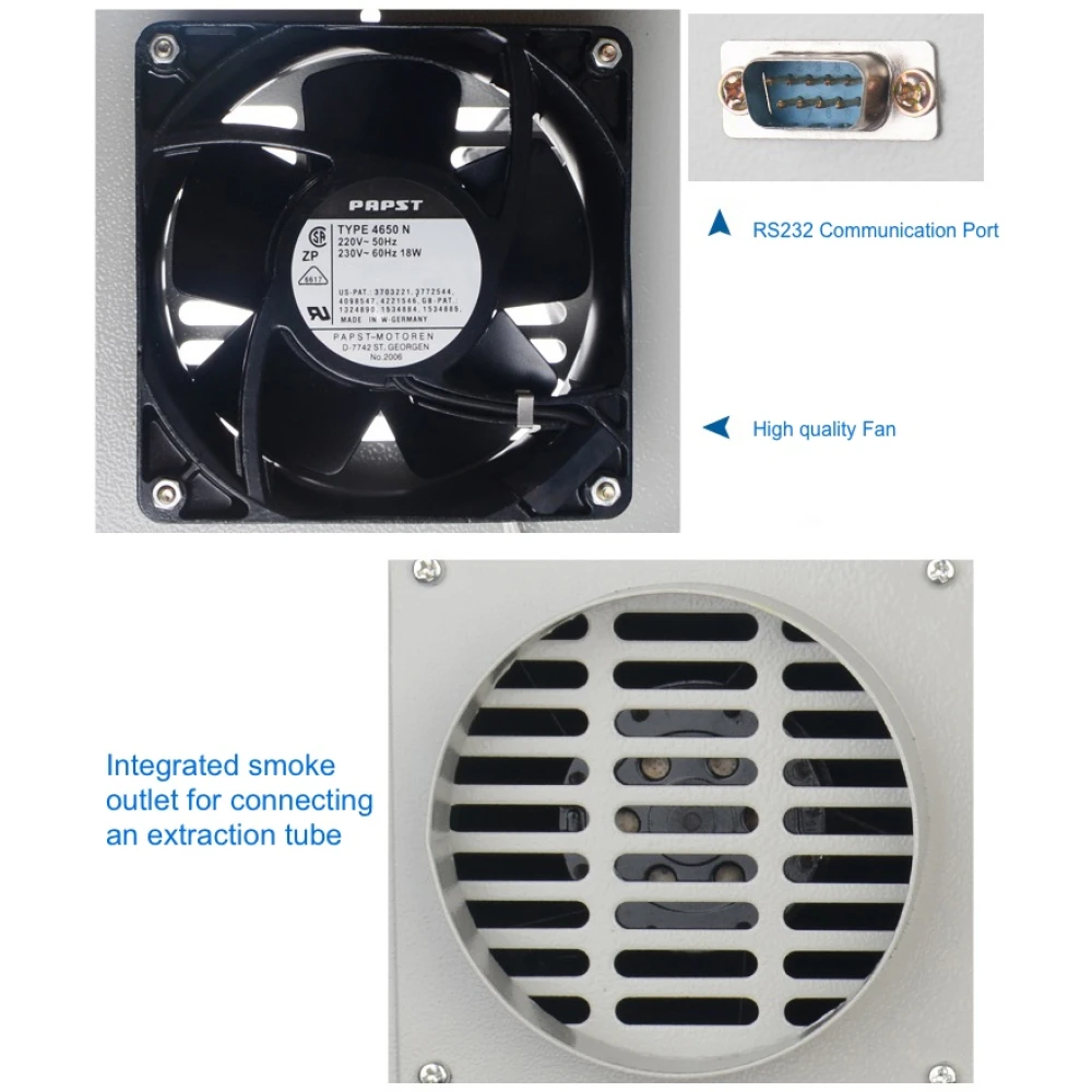 INSA M962D infraröd reflowugn med automatisk styrning
