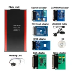 Iprog Pro nyckelprogrammerare för bil upp till 2019 med IMMO och mätarkorrigering