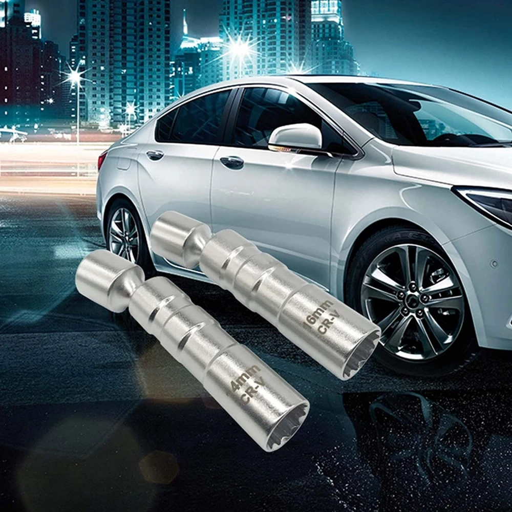 2-delars flexibel magnetisk tändstiftsnyckelsats 14 mm och 16 mm TSX TOOL