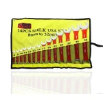 Metrisk nyckelsats 14 delar TSX TOOL - komplett proffsset