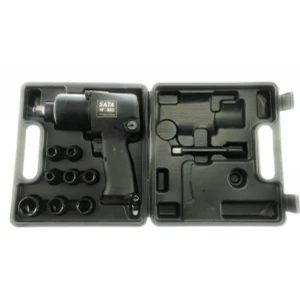 SATA 1/2'' hylsor och slagmutterdragare med maxmoment 660Nm och 8 delar