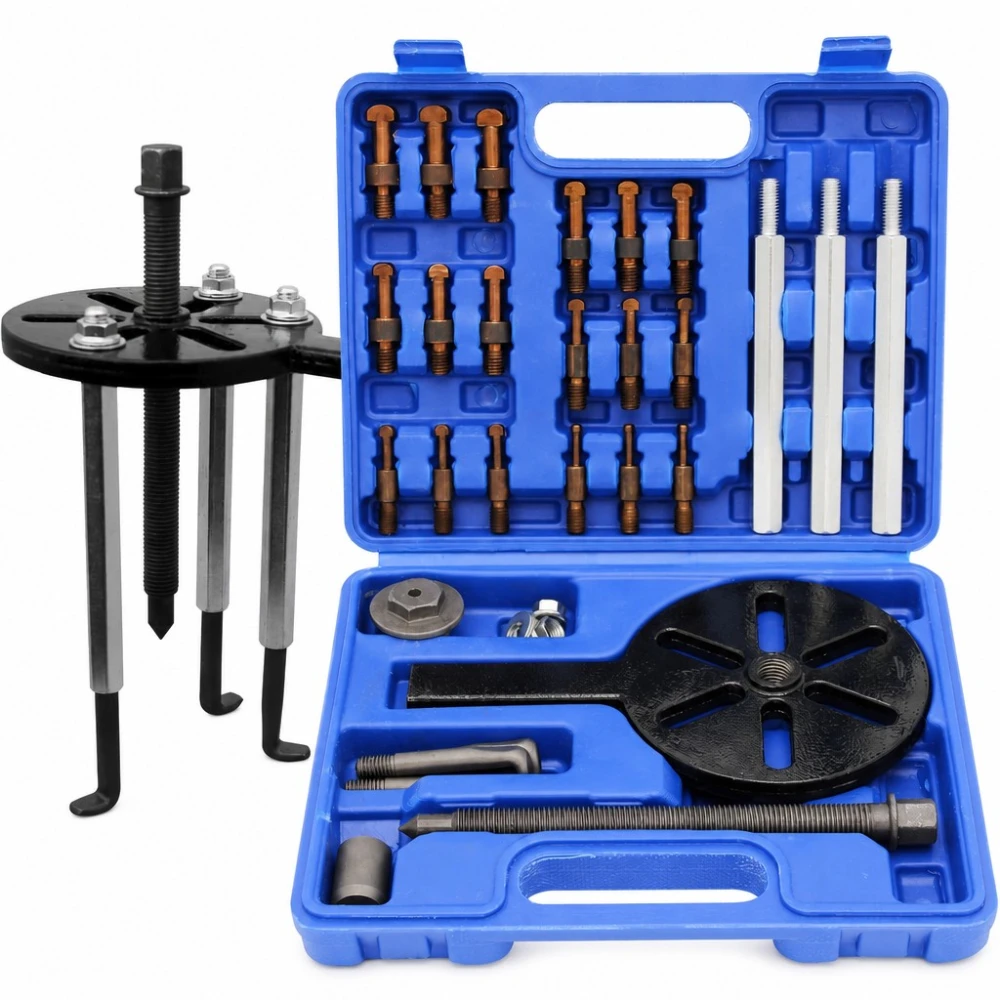 Lageravdragarsats 18 Delar Glidhammare Universal Professionell