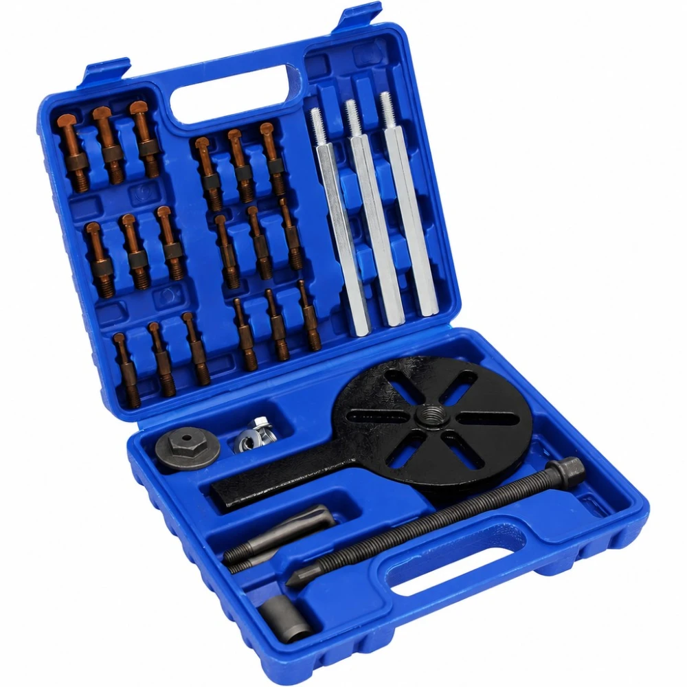Lageravdragarsats 18 Delar Glidhammare Universal Professionell