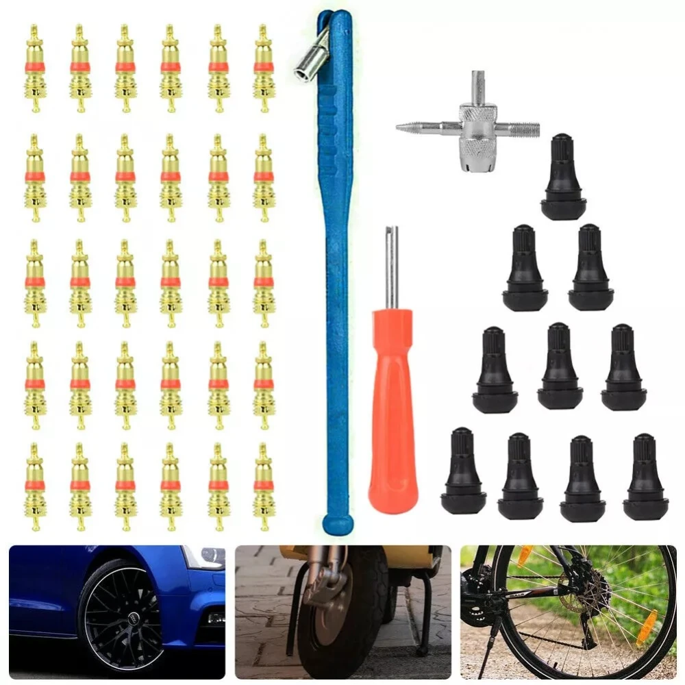 Däckreparationsverktyg och ventilutdragare TSX TOOL 43 delar