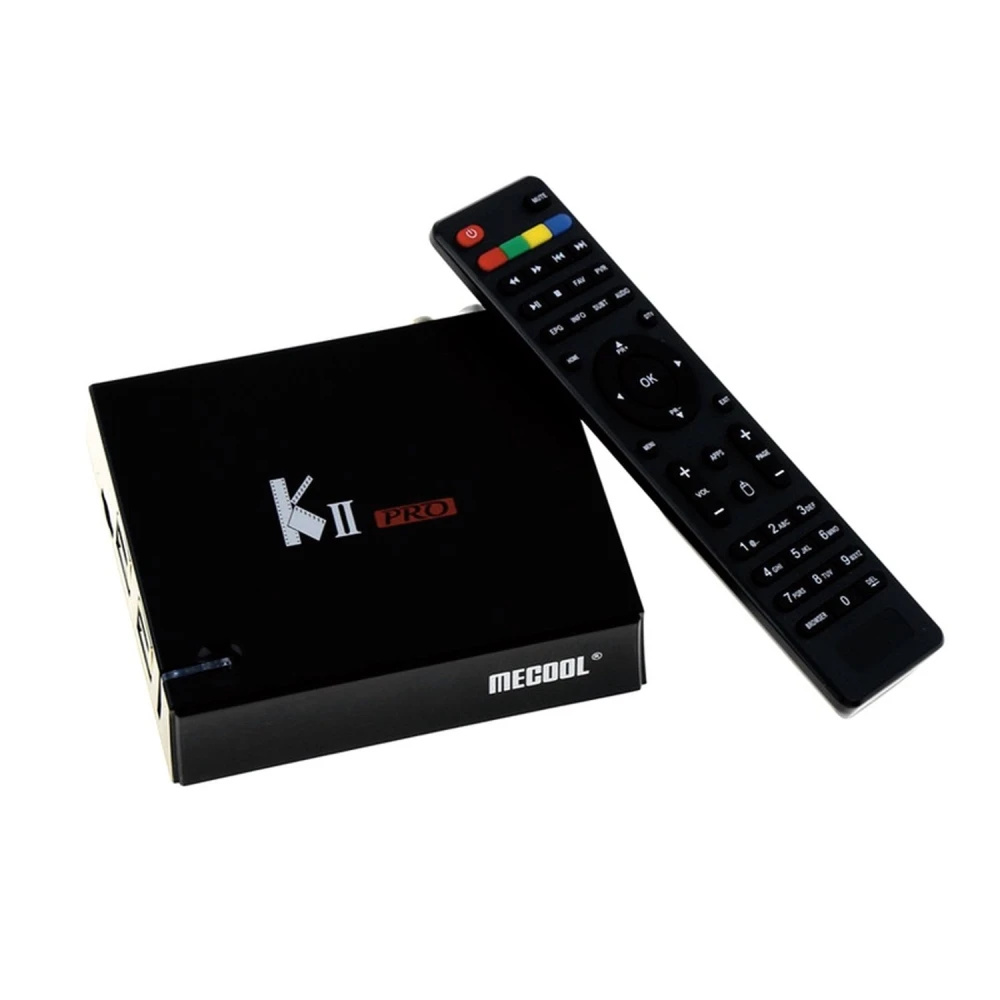 Kii Pro dubbel tuner DVB-S2 DVB-T2 Android TV Box 2GB/16GB 4K