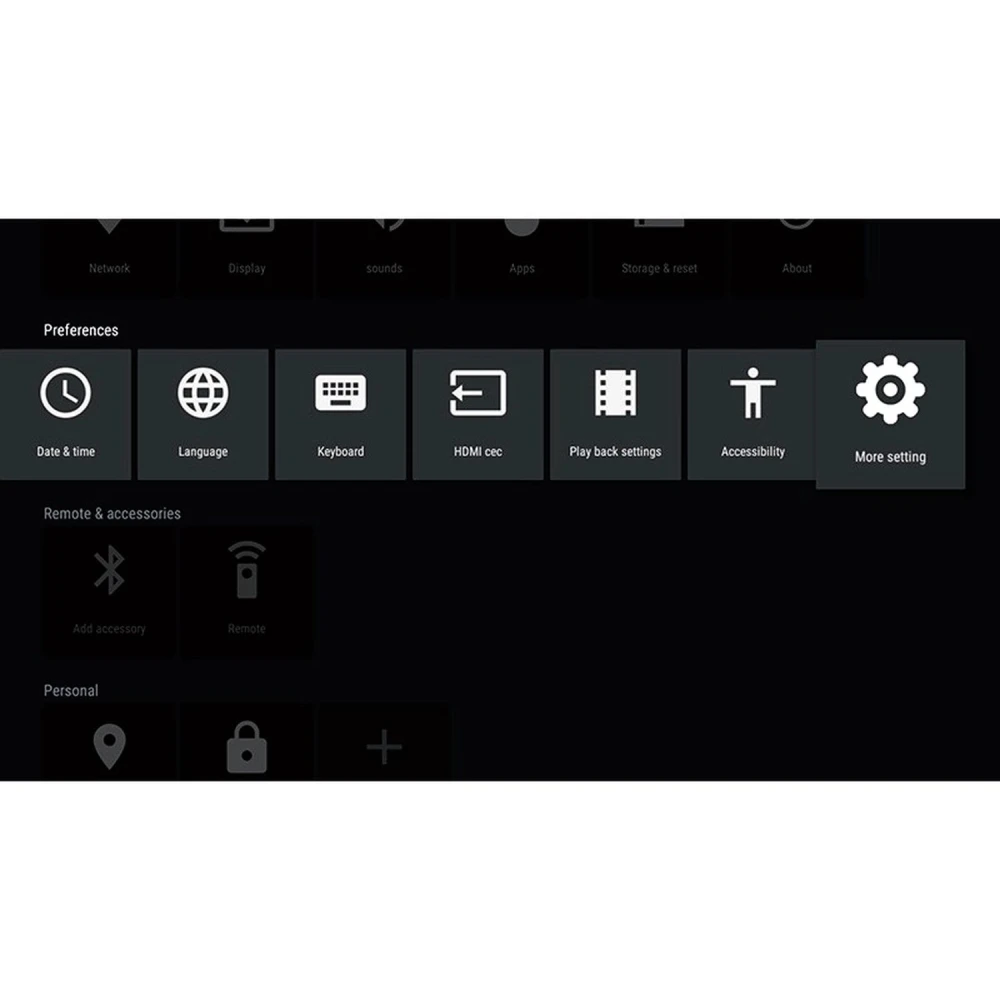 Kii Pro dubbel tuner DVB-S2 DVB-T2 Android TV Box 2GB/16GB 4K