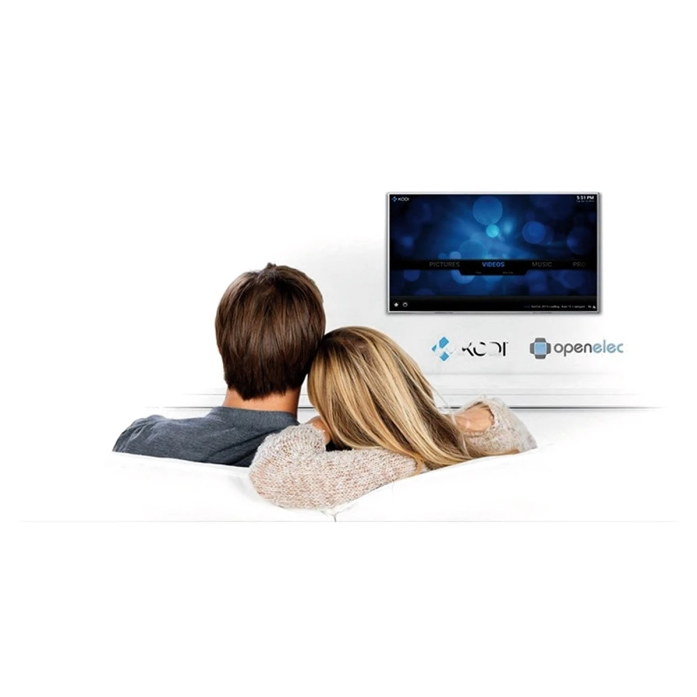 Kii Pro dubbel tuner DVB-S2 DVB-T2 Android TV Box 2GB/16GB 4K