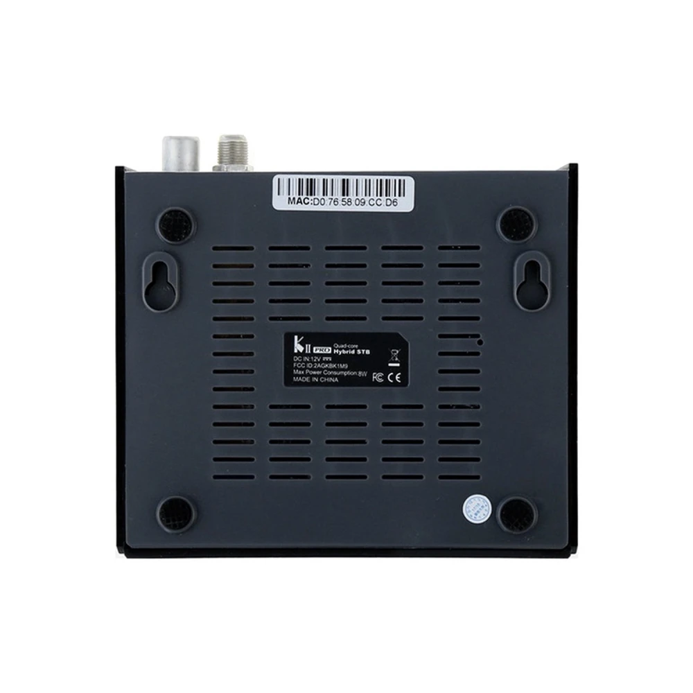 Kii Pro dubbel tuner DVB-S2 DVB-T2 Android TV Box 2GB/16GB 4K