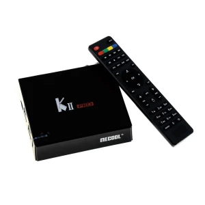 Kii Pro dubbel tuner DVB-S2 DVB-T2 Android TV Box 2GB/16GB 4K