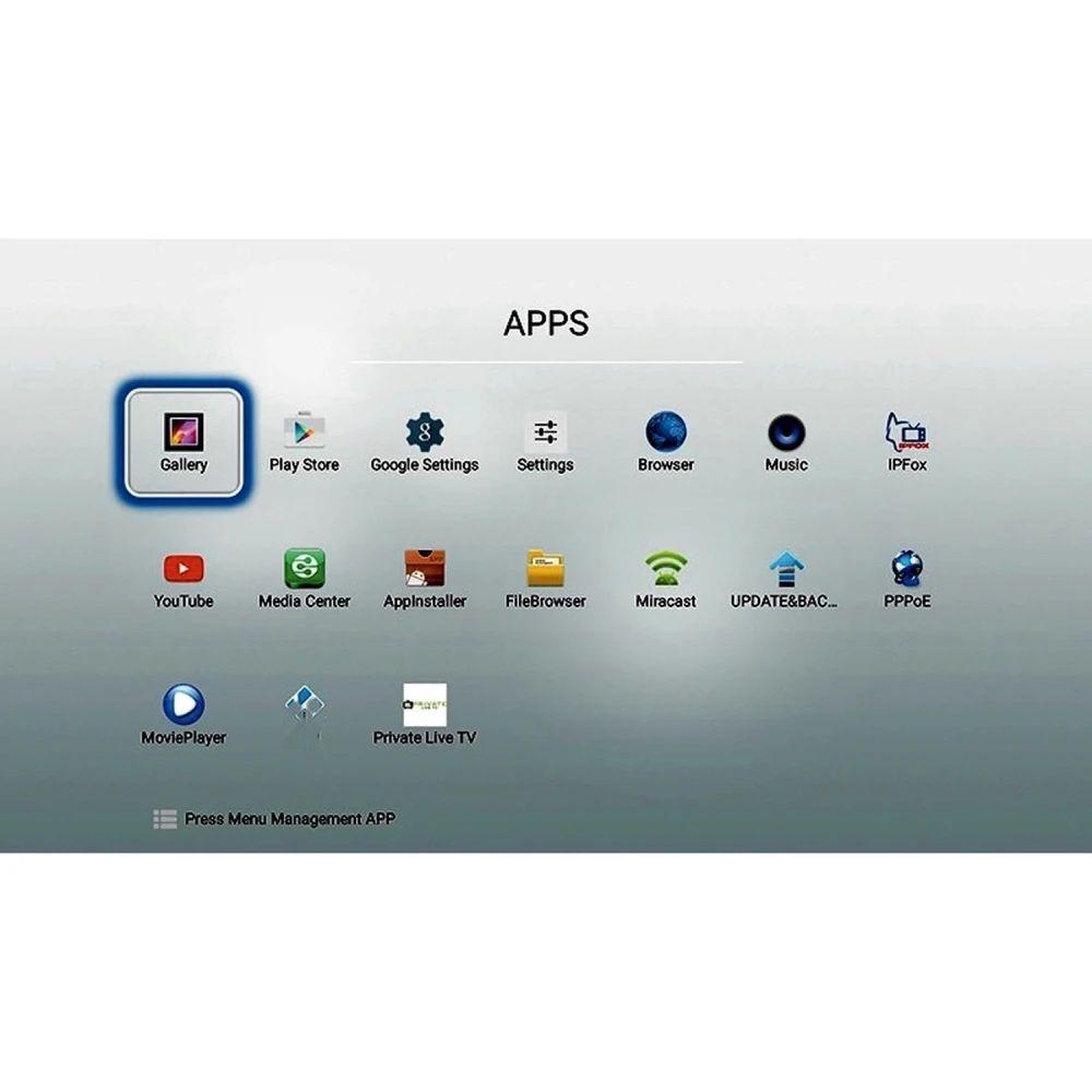 Kii Pro dubbel tuner DVB-S2 DVB-T2 Android TV Box 2GB/16GB 4K