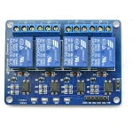 Kompatibelt kit med 4 reläer 5V för Arduino - 4 kanaler