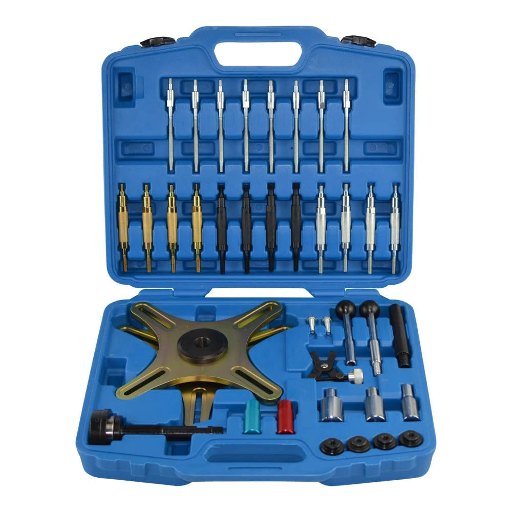 SAC kopplingsverktyg 38 delar med centreringsverktyg för VW, Audi, BMW, Fiat och Mercedes