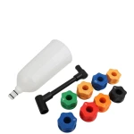 Oljepåfyllningskit för bil utan spill - 8 delar TSX TOOL