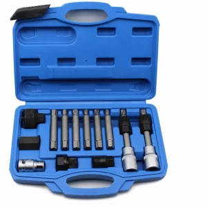 Kit Extraktor Remskivor Generator 13 Delar Hylsor Bits Frins OAD Professionell