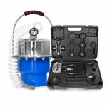 Kit Bromsavluftare och Koppling Pneumatisk Trycksatt 5L med Manometer och Adaptrar