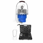 Kit Bromsavluftare och Koppling Pneumatisk Trycksatt 5L med Manometer och Adaptrar