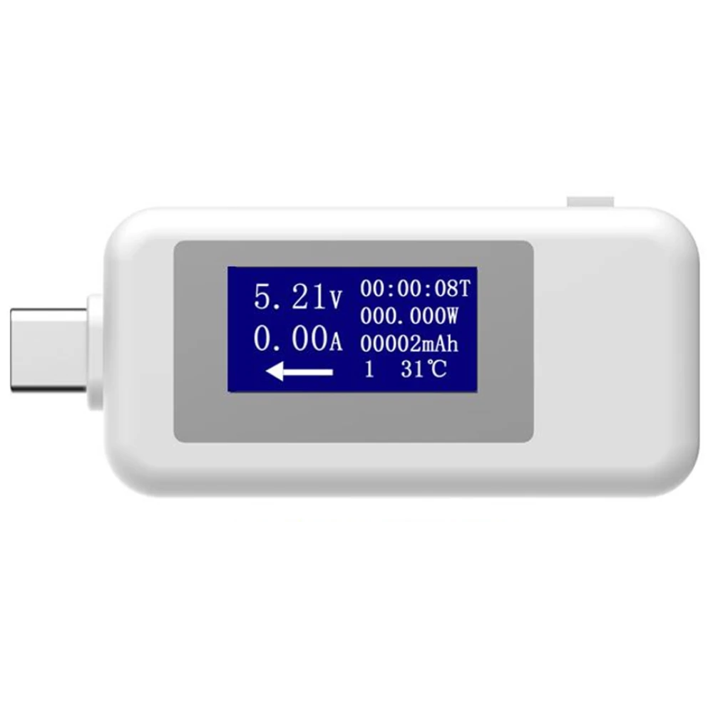 KWS1802C USB-testare strömmätare för USB-C med digital display