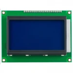 Lcd12864 128x64 grafisk display för Arduino Uno och Mega2560 med blå bakgrund