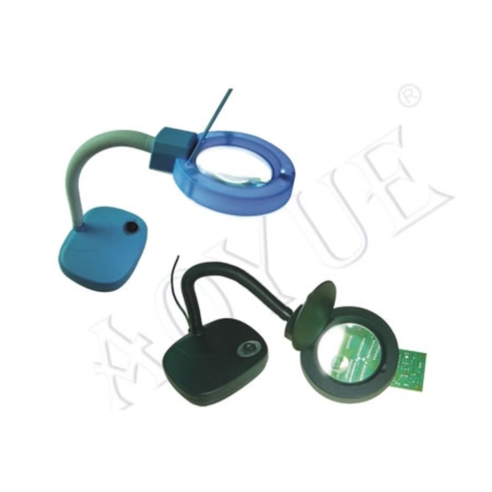 Bordslupp med belysning 929 för elektronikarbete med 5x förstoring