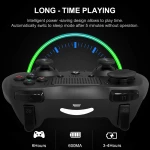 Kompatibel PS4-handkontroll trådlös svart DoubleShock 4