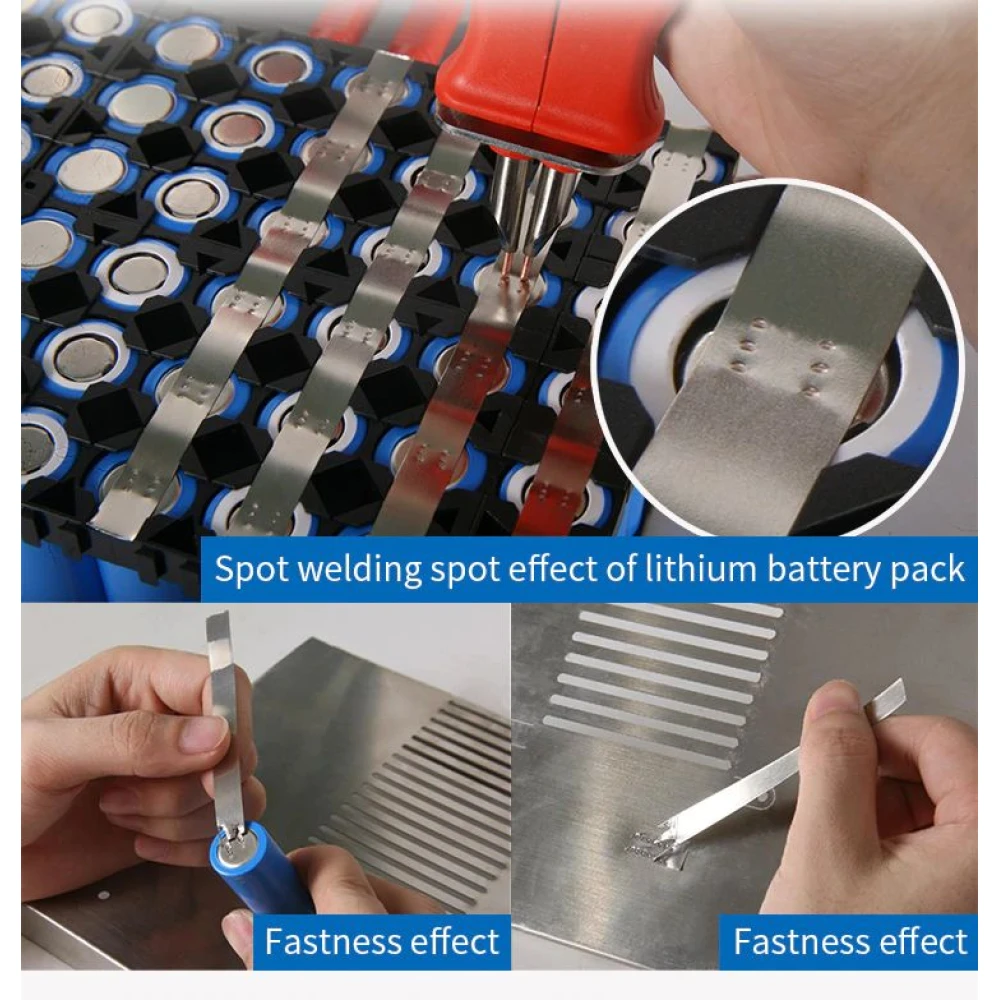 Sunkko 709AD+ punktsvets 220V med lödkolv för 18650-batteri