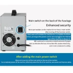 Sunkko 709AD+ punktsvets 220V med lödkolv för 18650-batteri