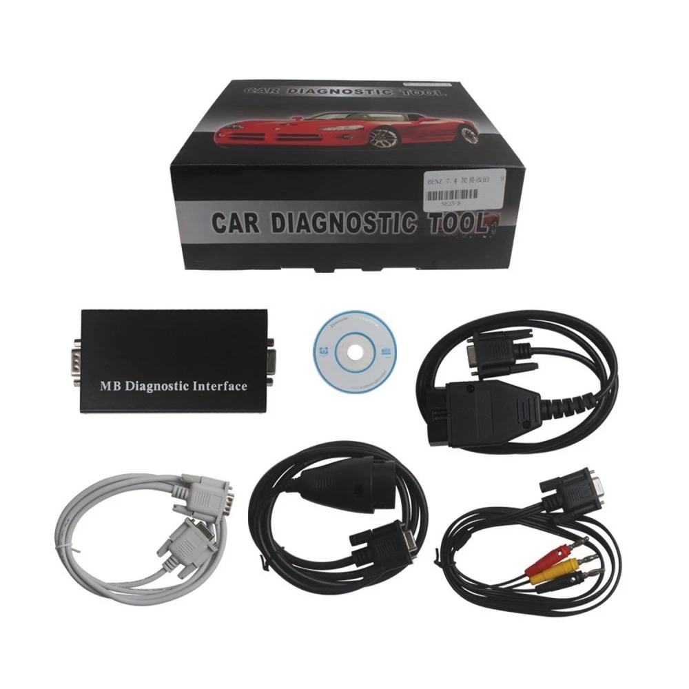MB Carsoft 7.4 multiplexer för Mercedes – ECU-diagnos