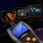 Konnwei KW600 12V batteritestare för bil och motorcykel