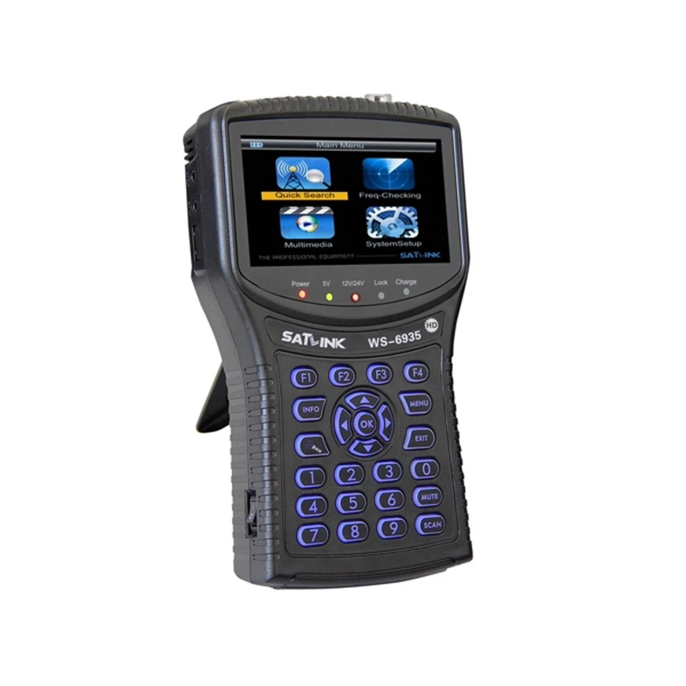WS6935 DVB-T2 digital marksignalmätare HD för proffs