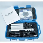 Supereyes B010 USB-mikroskop 2 MP HD 400X med stativ