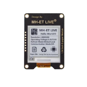 1,54-tums ePaper-modul med SPI för Raspberry, Arduino och STM32