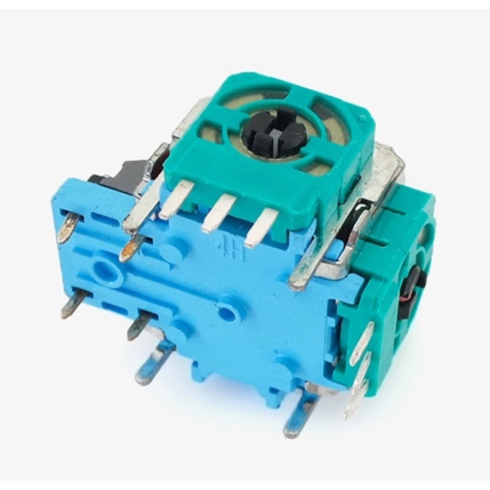 Vista lateral del módulo recambio R3 L3 compatible con mando Playstation 4