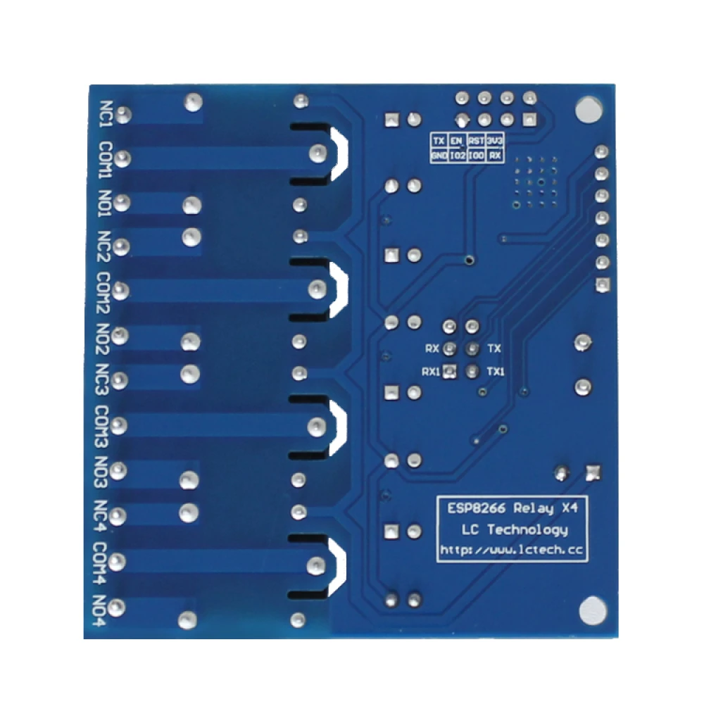 WiFi-relämodul 4 kanaler ESP8266 för fjärrstyrning
