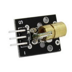 Lasertransmittermodul 5V röd 650 nm 5mW 6mm för Arduino