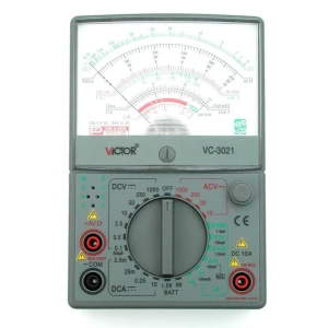 Analog multimeter Victor VC3021: tillförlitligt och precist mätinstrument