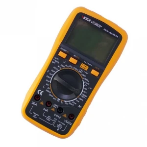 Digital multimeter Victor VC9808+ med avancerade funktioner för elektronik