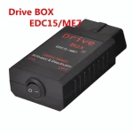 Vista lateral de la caja Drive Box para inmovilizador Bosch EDC15 ME7