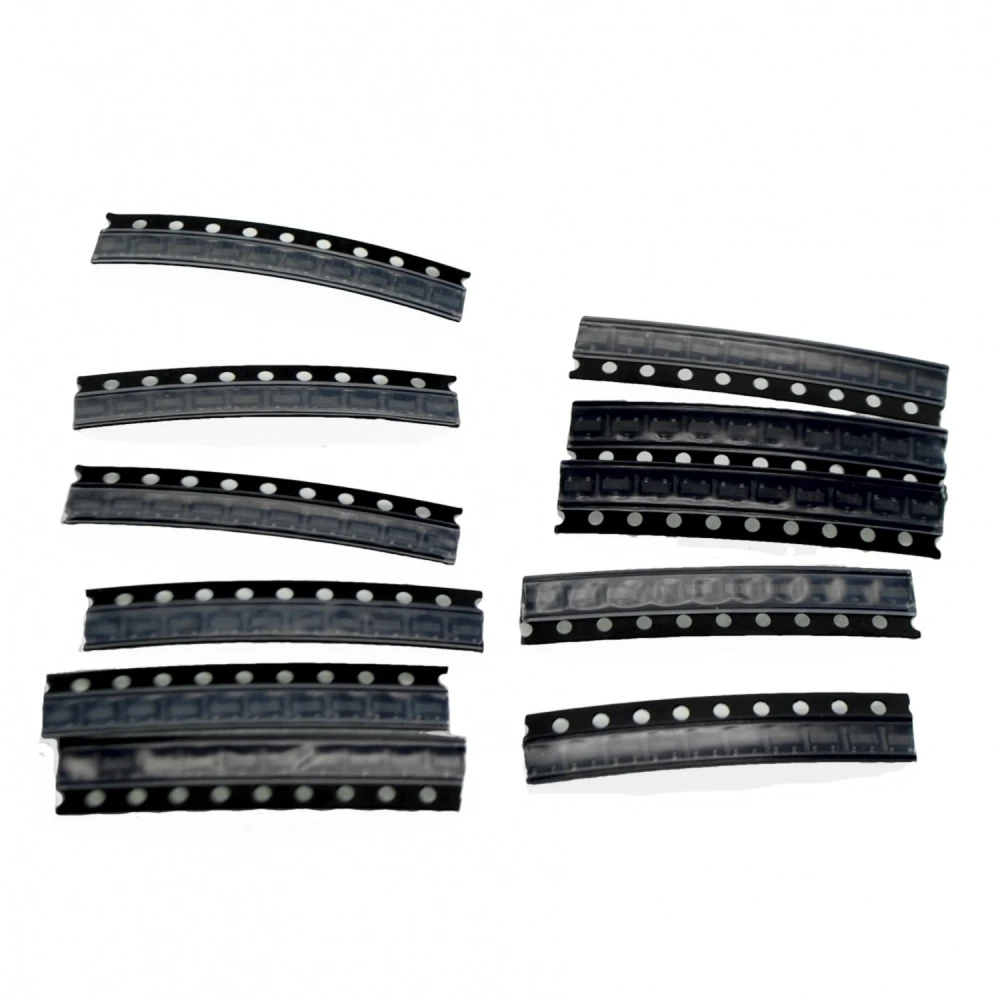 Pack med 110 SOT23-transistorer - 11 olika modeller, 10 st per modell