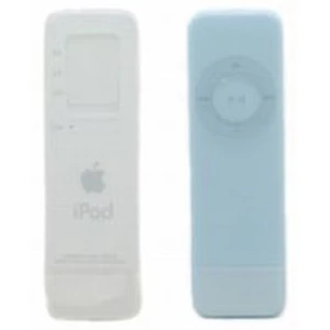 2-pack skyddande silikonskal för iPod Shuffle - garanterat skydd