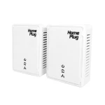 Adaptadores PLC Ethernet 500Mbps para conexión de consolas y ordenadores