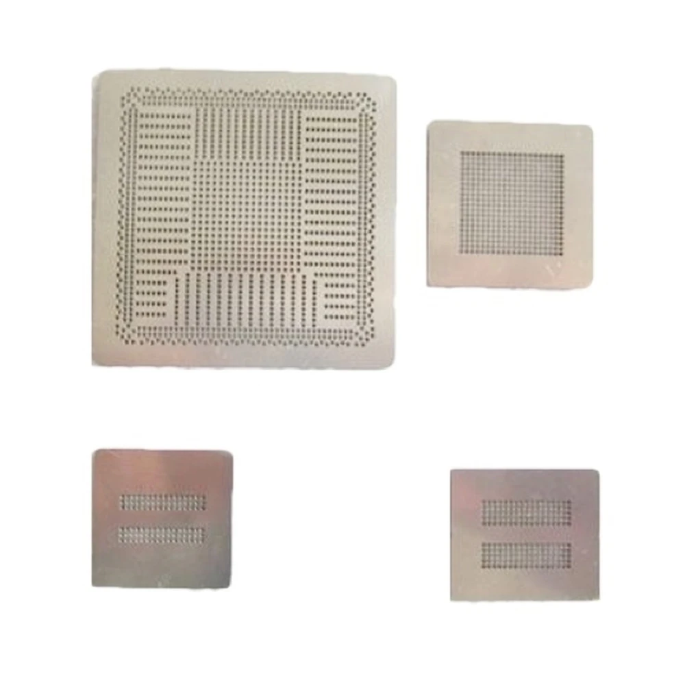 Pack 4 stenciler för PS4 varmluft: precisa mallar för reparation