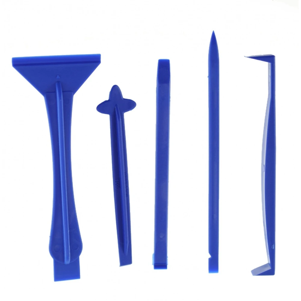 Pack med 5 plastverktyg för öppning av iPad, iPhone och surfplattor