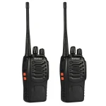 2-pack Baofeng BF-888S dual band UHF 5W med headset