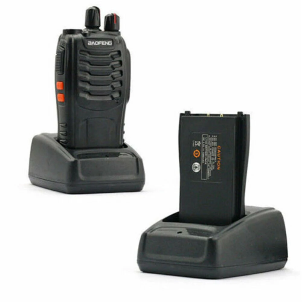 2-pack Baofeng BF-888S dual band UHF 5W med headset