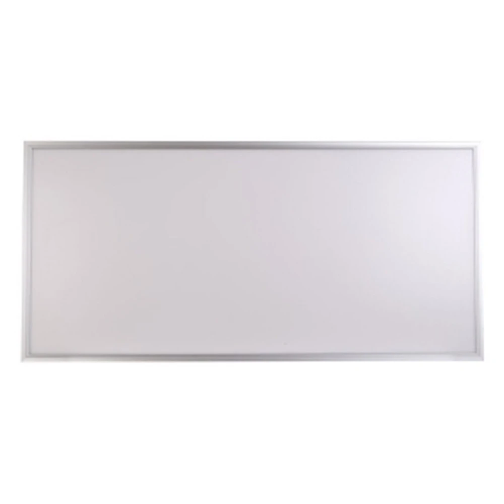 LED-panel 120x60 4500K Slim 88W 7900 lm med silverram och neutralvitt ljus