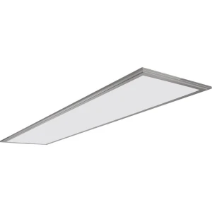LED-panel Slim 120x30cm 48W 4500lm 4500K med silverram och vitt ljus