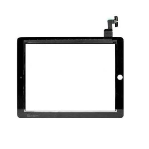 Svart pekskärm iPad 2 - kompatibel ersättningsskärm för iPad 2